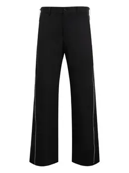 Comme des Garçons Homme Plus: Чёрные брюки 