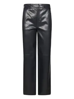 'S Max Mara: Кожаные брюки 
