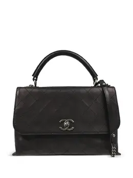 CHANEL Pre-Owned: Чёрная сумка 