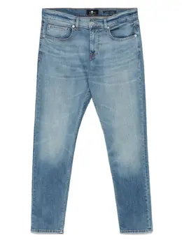 7 For All Mankind: Голубые джинсы  Slimmy