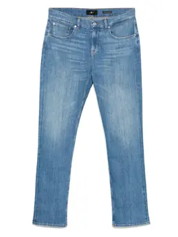 7 For All Mankind: Прямые джинсы  The Straight