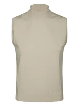 Max Mara: Бежевый топ 