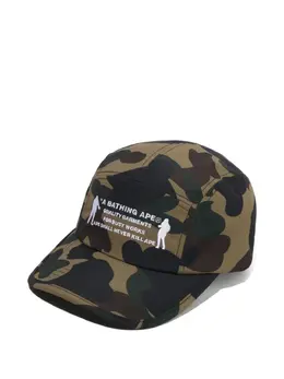 A BATHING APE®: Зелёная кепка 