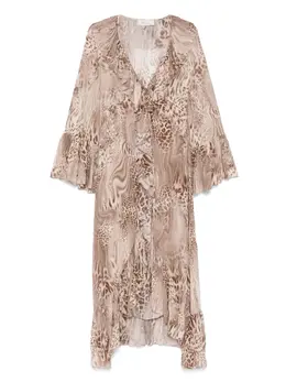 Blumarine: Шифоновое платье 