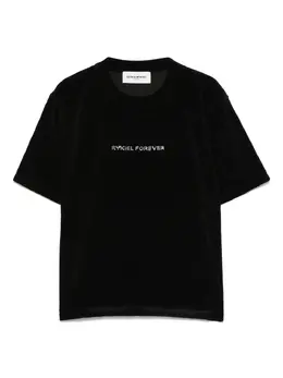Sonia Rykiel: Бархатная футболка 