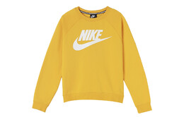 Nike: Жёлтая толстовка 