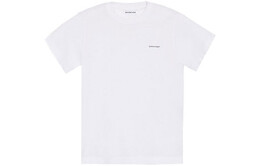 Balenciaga: Белая футболка 