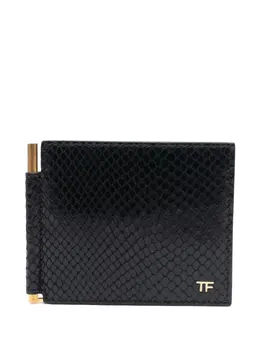 TOM FORD: Чёрный кошелёк  T-Line
