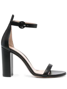 Gianvito Rossi: Чёрные сандалии 