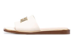 Bally: Белые шлёпанцы 
