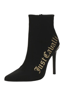 Just Cavalli: Чёрные ботинки 