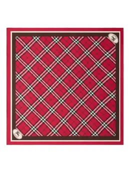 Burberry: Яркий шарф 