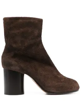 Maison Margiela: Коричневые ботинки  Tabi