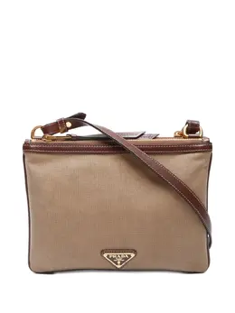 Prada Pre-Owned: Коричневая сумка 