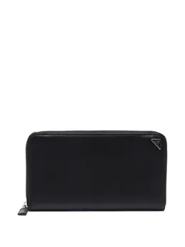 Prada Pre-Owned: Чёрный кошелёк 