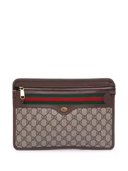 Gucci Pre-Owned: Коричневый клатч 
