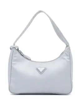 Prada Pre-Owned: Голубая сумка 