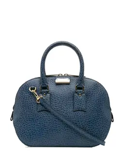 Burberry Pre-Owned: Голубая сумка 