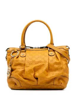 Gucci Pre-Owned: Жёлтая сумка 