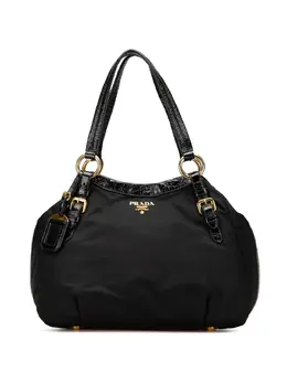 Prada Pre-Owned: Чёрная сумка-шоппер 