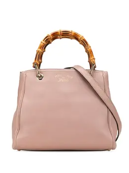 Gucci Pre-Owned: Розовая сумка-шоппер 