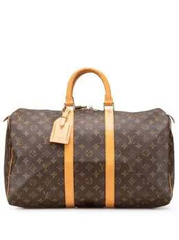 Louis Vuitton Pre-Owned: Коричневая сумка 
