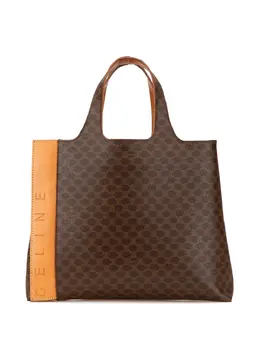Céline Pre-Owned: Коричневая сумка-шоппер 