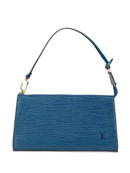 Louis Vuitton Pre-Owned: Голубая сумка 