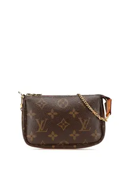 Louis Vuitton Pre-Owned: Коричневая сумка 