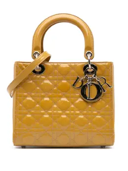 Christian Dior Pre-Owned: Жёлтая сумка 