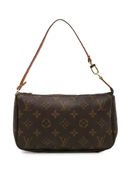 Louis Vuitton Pre-Owned: Коричневая сумка 