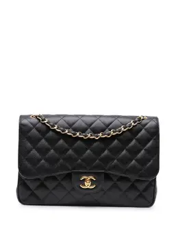 CHANEL Pre-Owned: Чёрная сумка 