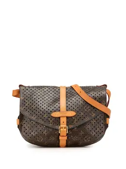 Louis Vuitton Pre-Owned: Коричневая сумка через плечо 