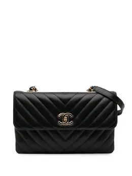 CHANEL Pre-Owned: Чёрная сумка 