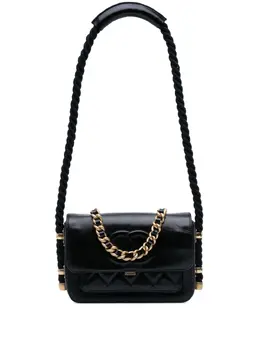 CHANEL Pre-Owned: Чёрная сумка 