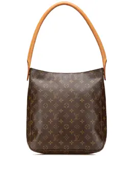 Louis Vuitton Pre-Owned: Коричневая сумка 