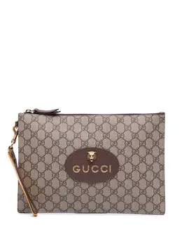 Gucci Pre-Owned: Коричневый клатч 