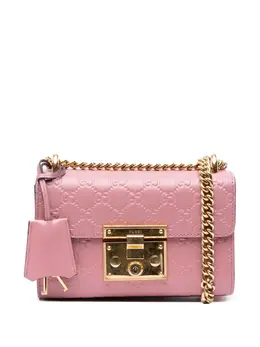 Gucci Pre-Owned: Розовая сумка через плечо 