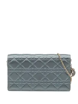 Christian Dior Pre-Owned: Голубой кошелёк 