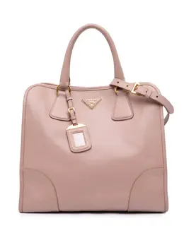 Prada Pre-Owned: Розовая сумка-шоппер 