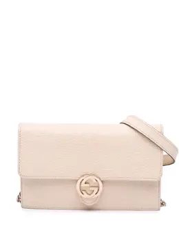 Gucci Pre-Owned: Коричневый кошелёк 