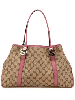 Gucci Pre-Owned: Коричневая сумка-шоппер 