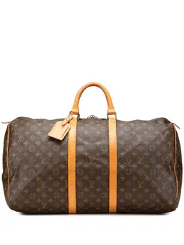 Louis Vuitton Pre-Owned: Коричневая сумка 