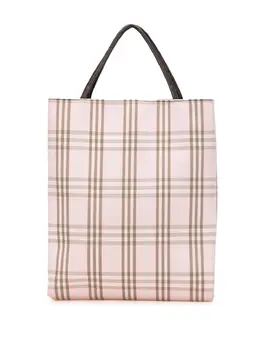 Burberry Pre-Owned: Розовая сумка-шоппер 