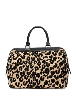 Louis Vuitton Pre-Owned: Сумка с леопардовым принтом 