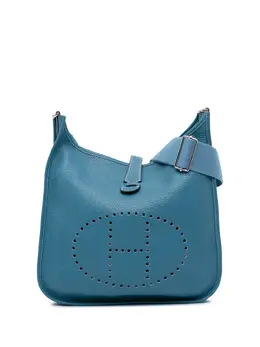 Hermès Pre-Owned: Голубая сумка через плечо 