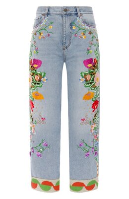 Valentino: Хлопковые джинсы 