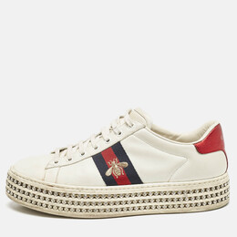 Gucci: Белые кроссовки  Ace