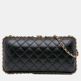 Chanel: Чёрный клатч 