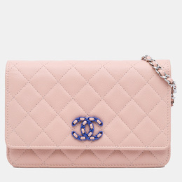 Chanel: Розовый кошелёк 
